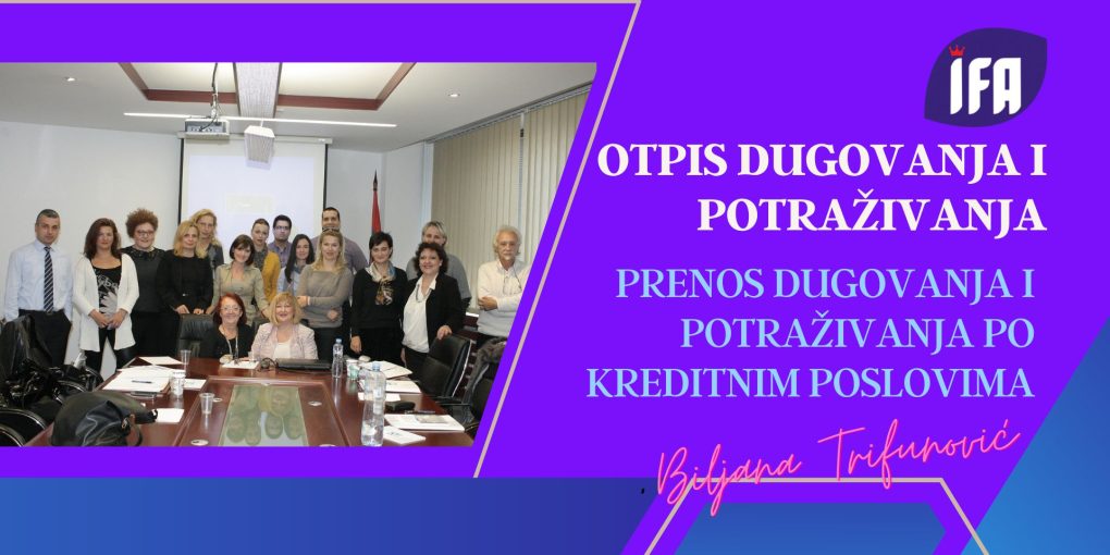 Otpis potraživanja i prenos duga