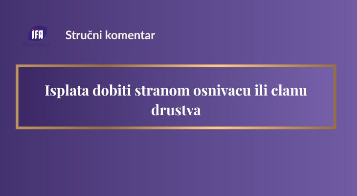 isplata dobiti nerezidentu