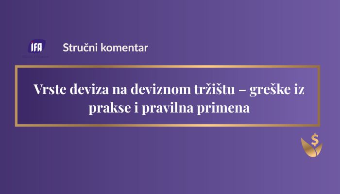 VRSTE DEVIZA
